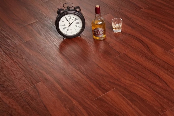 Commercial PVC Luxury Vinyl Tile Flooring 1.2mm UV Coating