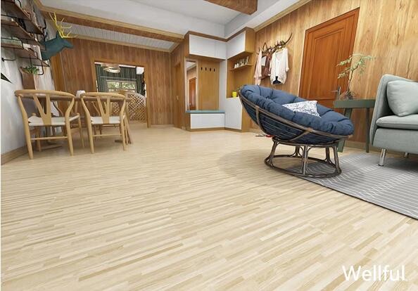 LVT Flooring 1.5mm Dry Back Thickness Customized